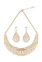 Layia Crystal Elegant Evening Neckless